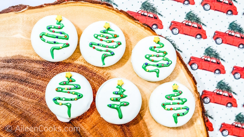 Christmas Tree OREOs