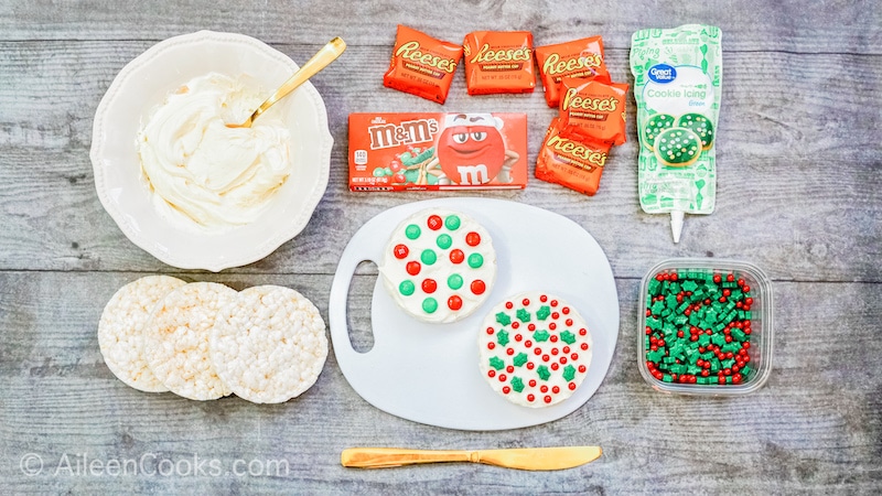 How to Make Rice Cake Ornaments: Ingredients