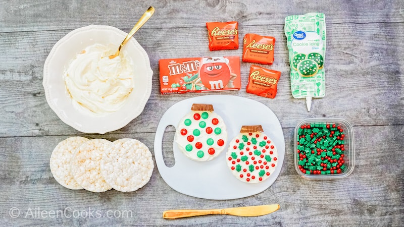 How to Make Rice Cake Ornaments: Ingredients