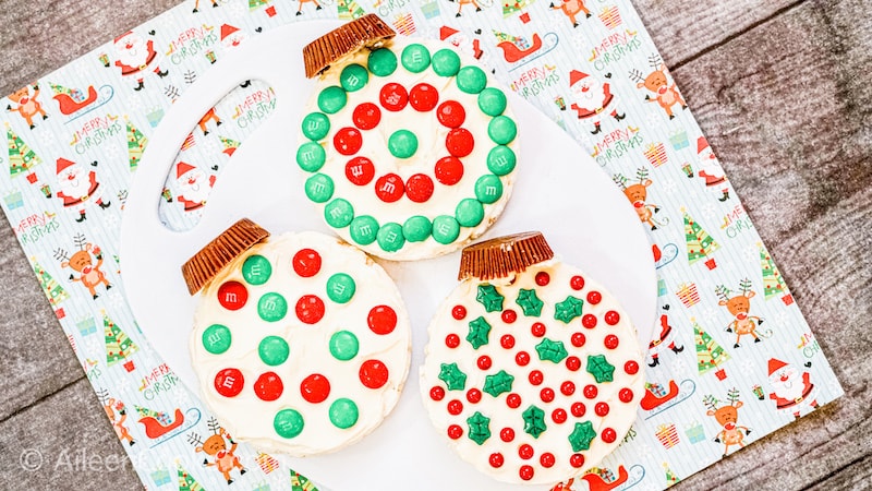 Decorated Rice Cakes With sprinkles