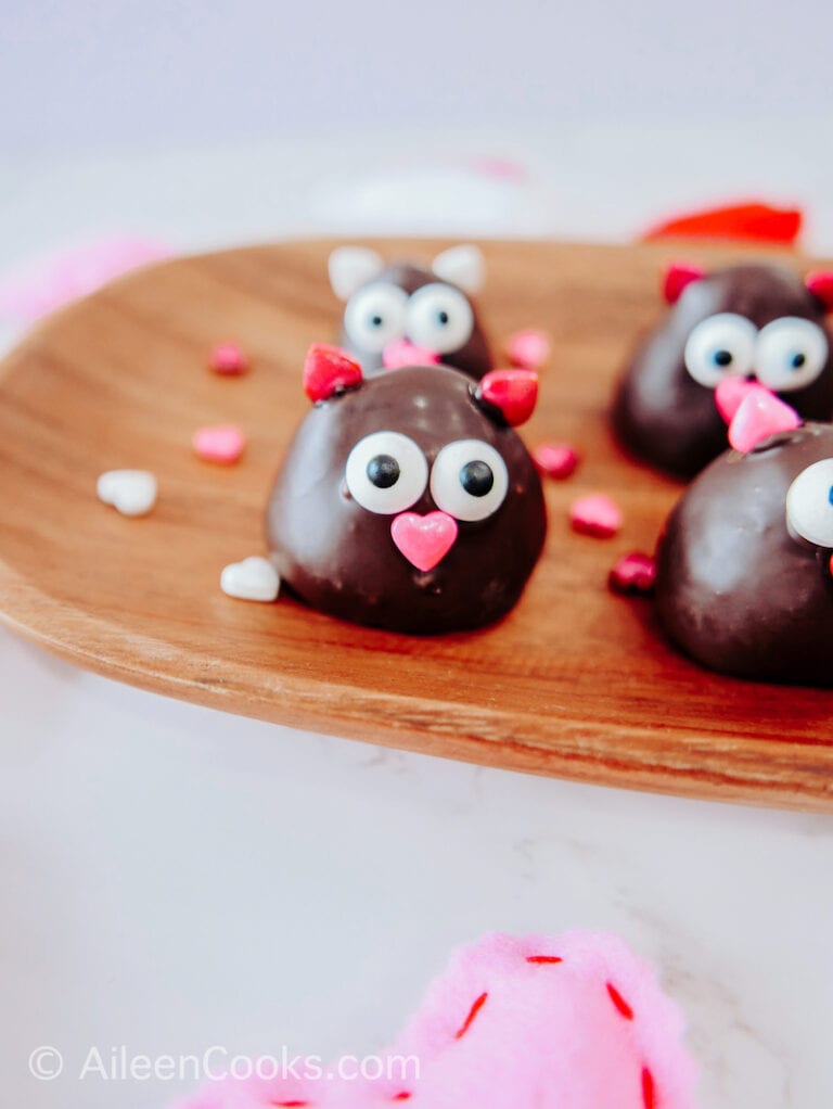 Chocolate Covered Strawberry Love Birds Aileen Cooks