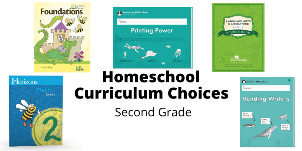 Join me as I share our curriculum picks for my 2nd grader. I am sharing my pics for English, Phonics, Math, and Handwriting.