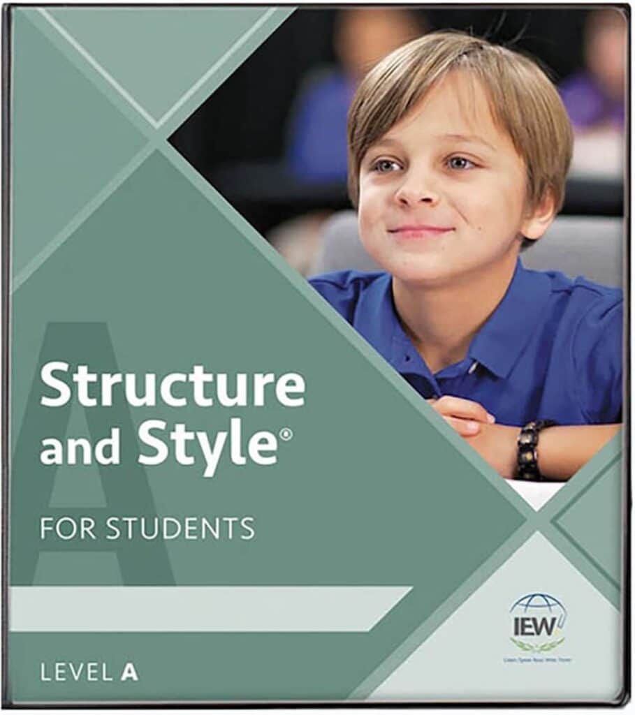 IEW Structure and Style workbook cover.