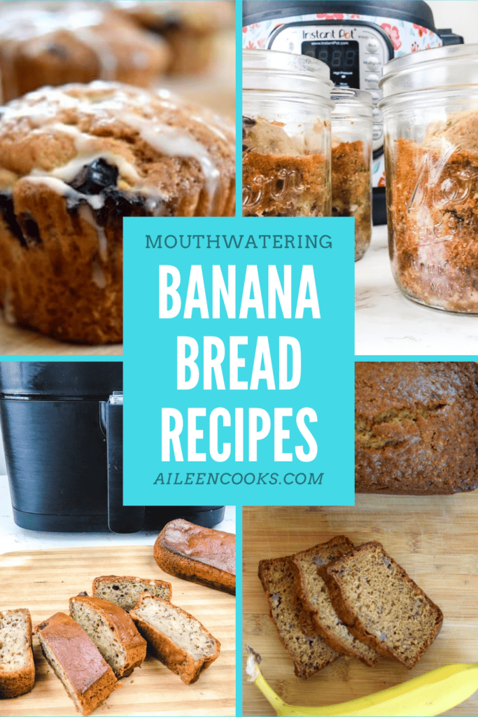 No one can resist banana bread! Head over to aileencooks.com for the full list of all of our delicious banana bread recipes!