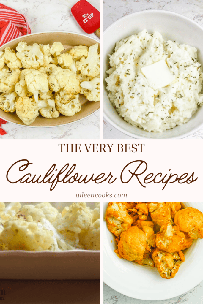 We've rounded up our very best easy cauliflower recipes: we've got it all from appetizers to side dishes, down to main courses!